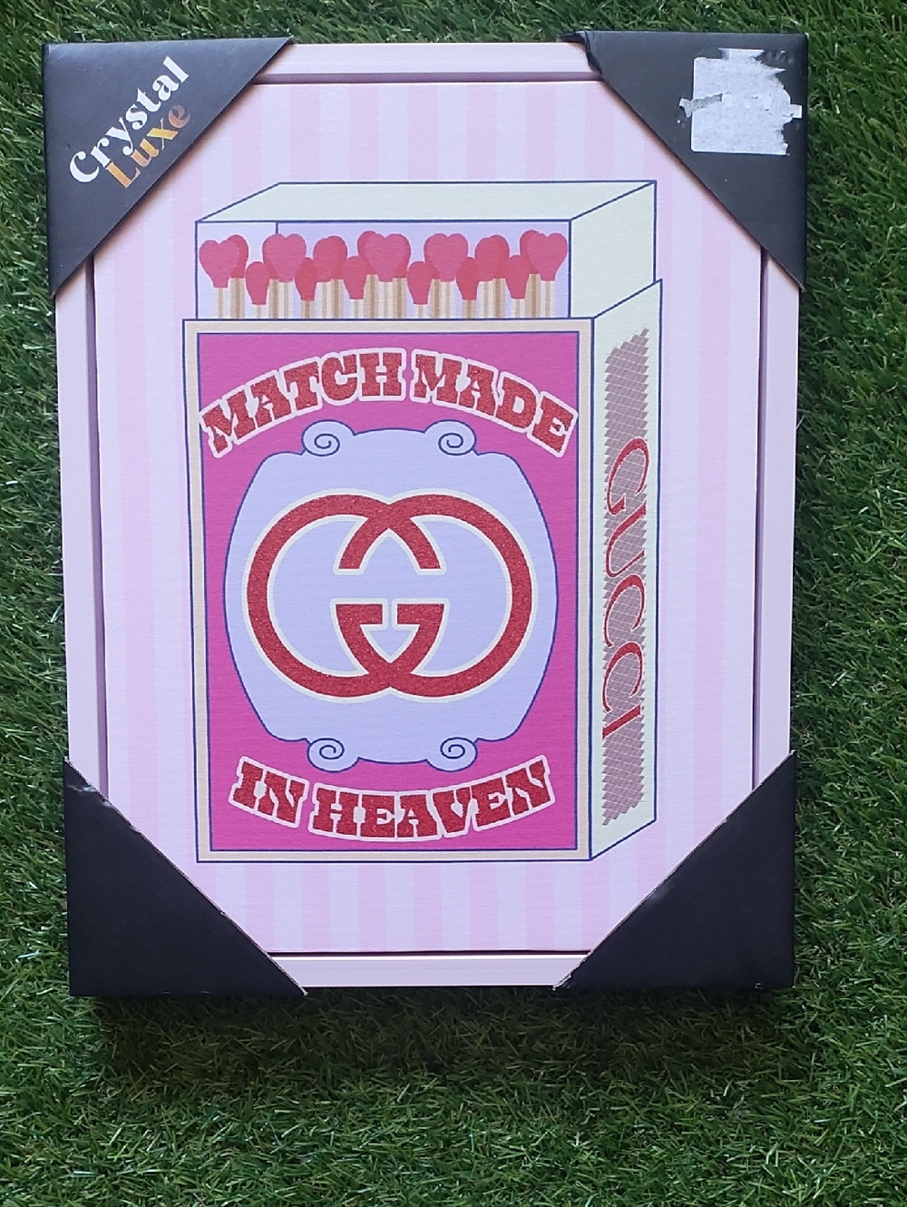 Match Made In Heaven Pink Wall Art